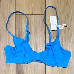 Aerie NWT Smoothez Unlined Underwire Bra 32B Blue